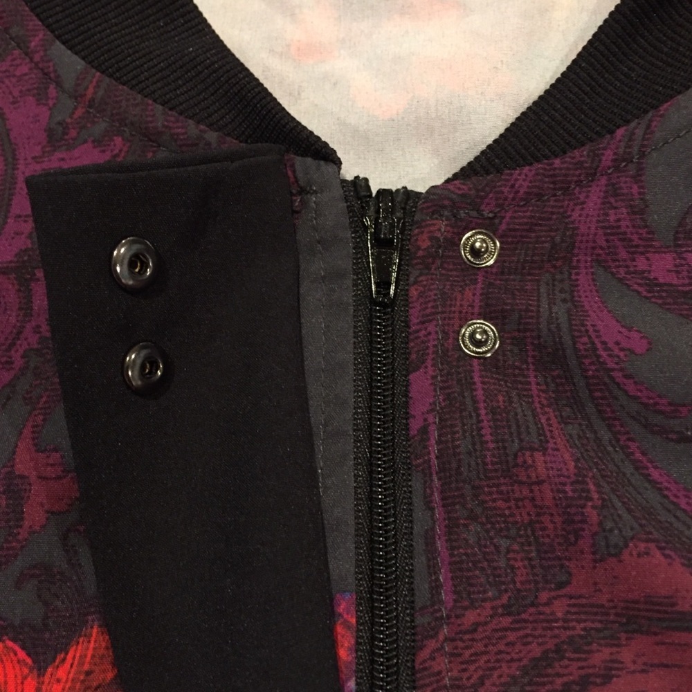 Fabletics Ithaca Romantic Print Jacket Medium Pur… - image 5